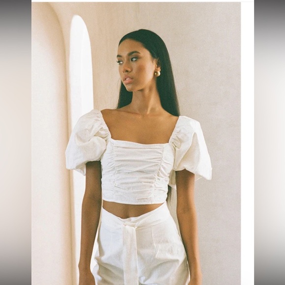 Sabo skirt cotton pants set - Picture 3 of 8